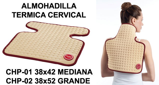 IMETEC FINSTOCK Almohada Térmica Cervical 15W 38x52cm IMETEC FINSTOCK Almohada Térmica Cervical 15W 38x52cm