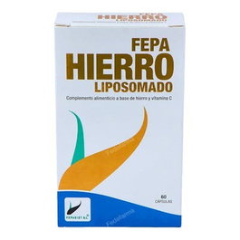 FEPADIET FEPA-HIERRO liposomado 30mg, 60 capsules