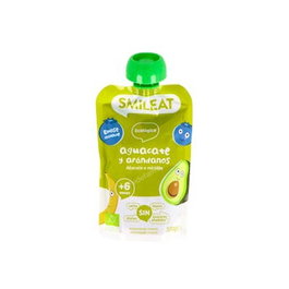 SMILEAT Pouch Avocat et Myrtille 100 g Eco