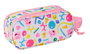 Safta Portatodo double 3D Peppa Pig, coffret à bijoux ou rangement pour enfants, 21 x 8 x 6 cm, dès 3 ans