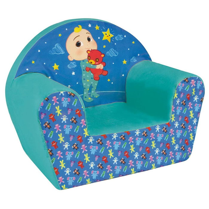 Fun House Fauteuil Club Cocomelon Bleu pour Enfant 12 mois+