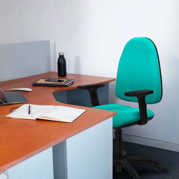 PIQUERAS Y CRESPO Chaise de bureau Algarra bleu clair PIQUERAS Y CRESPO Chaise de bureau Algarra bleu clair
