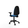 PIQUERAS Y CRESPO Chaise de bureau Algarra bleu clair