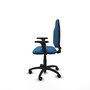 PIQUERAS Y CRESPO Chaise de bureau Algarra bleu clair