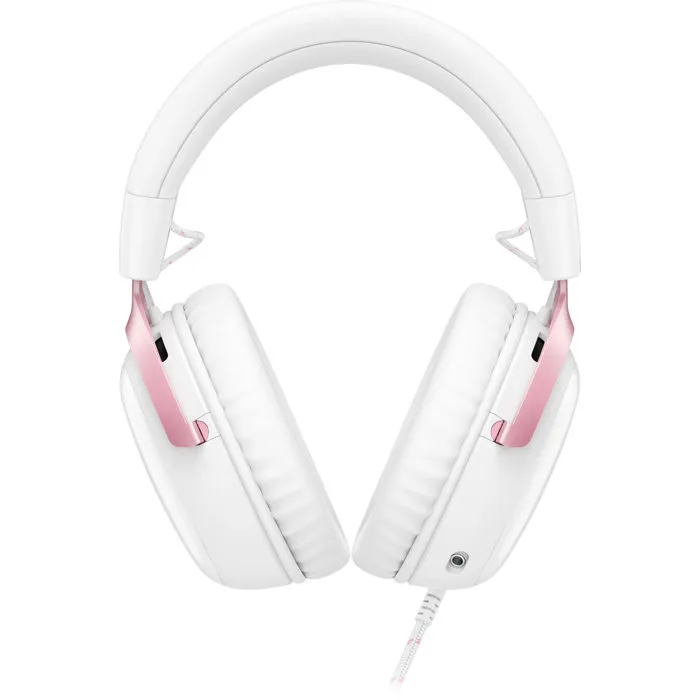 HyperX Cloud III Casque Gamer Filaire blanc & rose