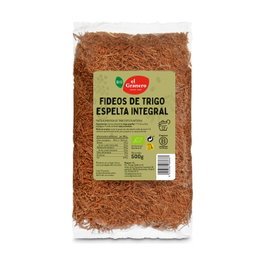 El Granero Integral Fideos de Espelta Integral Bio 500g (Lot de 12) Mancha/sku:B12MTC8AYA