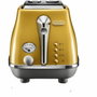DeLonghi Icona Capitals Grille-pain Jaune 2 tranches 900W