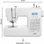 Medion SD 36 Machine à Coudre Numérique - Blanc