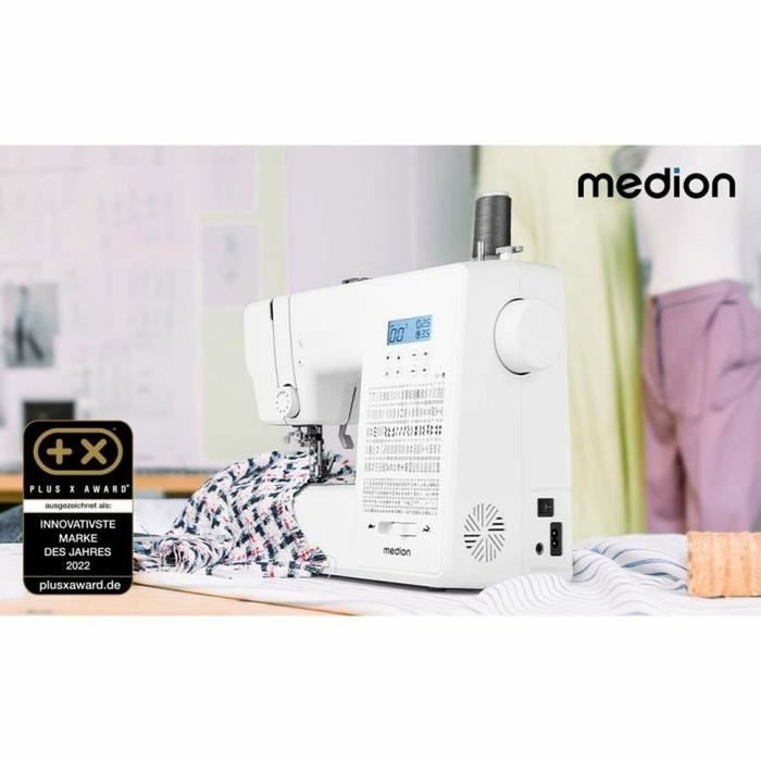 Medion SD 36 Machine à Coudre Numérique - Blanc