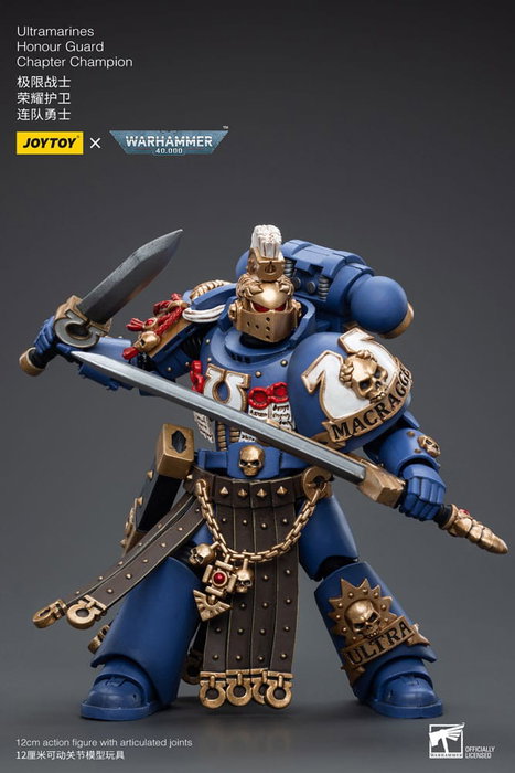 Warhammer 40k figurine 1/18 Ultramarines Honour Guard Chapter Champion 12 cm Warhammer 40k figurine 1/18 Ultramarines Honour Guard Chapter Champion 12 cm