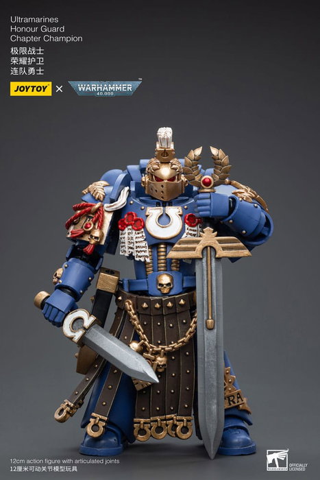 Warhammer 40k figurine 1/18 Ultramarines Honour Guard Chapter Champion 12 cm Warhammer 40k figurine 1/18 Ultramarines Honour Guard Chapter Champion 12 cm