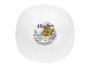 Vivalto Bol carré Opal 21.5 x 21.5 cm blanc (Set de 24)