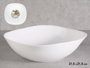 Vivalto Bol carré Opal 21.5 x 21.5 cm blanc (Set de 24)