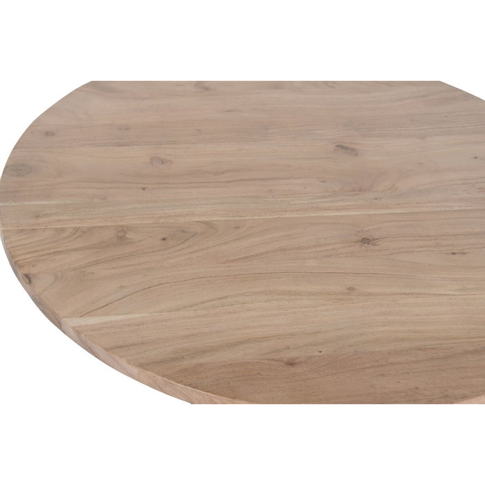 Home ESPRIT Table de Salle à Manger Métal et Acacia