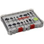 Bosch Professional Coffret de 15 fraises mixtes avec queue de 8 mm