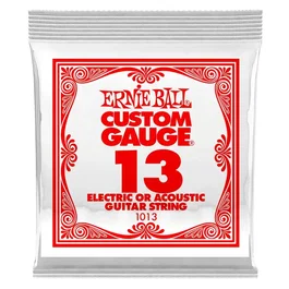 ERNIEBALL Cordes Électriques Slinky Plates 013 (Set de 6)