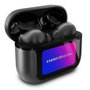 Energy Sistem Display ANC Casque True Wireless Bluetooth 5.4 avec écran intégré et réduction de bruit active - Noir