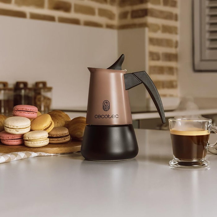 Cecotec Piccolina 900 Cafetière Italienne Rouge 450 ml Cecotec Piccolina 900 Cafetière Italienne Rouge 450 ml
