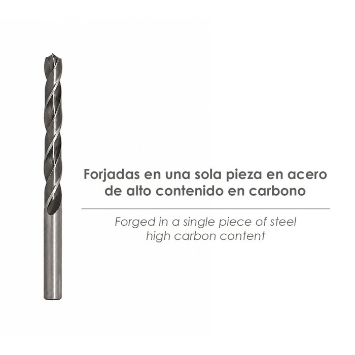 WOLFPACK LINEA PROFESIONAL Mèche spirale bois et plastique 10,00 mm