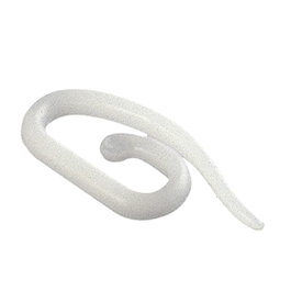 RIEL CHYC Crochet à ruban fronceur plastique 27 mm, Blister de 25 unités