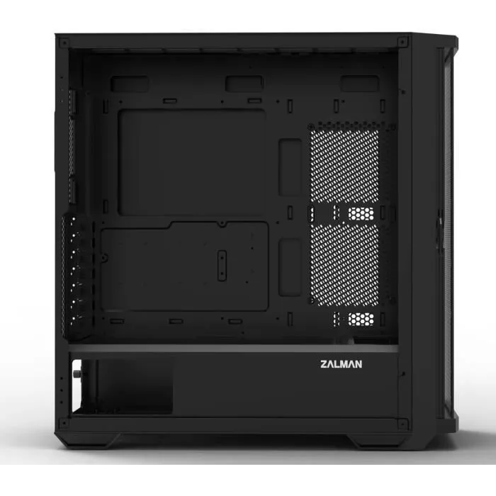 Zalman Z10 Plus Boîtier PC Moyenne Tour ATX Noir - 7 Baies Internes, 4 Logements d'Extension, Compatible ATX/mATX/Mini-ITX, Support Cartes Graphiques 320mm