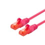Logon Professional Patch Cable U/UTP Cat6 20m Magenta