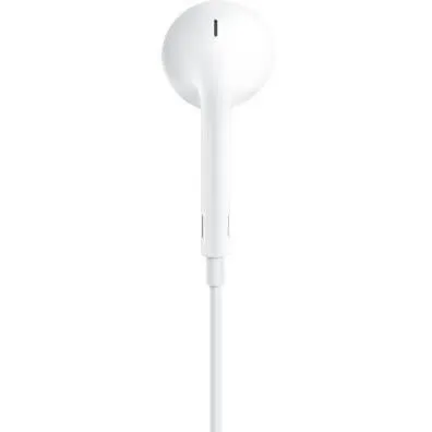 Apple EarPods avec connecteur Lightning Blanc - Écouteurs intra-auriculaires avec télécommande pour iPhone, iPad - Son haute qualité