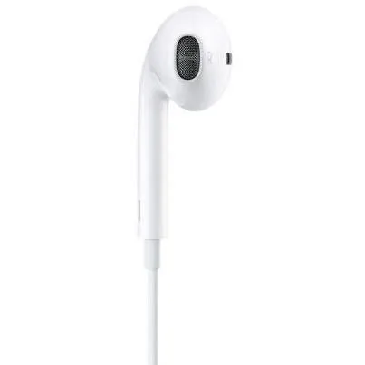 Apple EarPods avec connecteur Lightning Blanc - Écouteurs intra-auriculaires avec télécommande pour iPhone, iPad - Son haute qualité