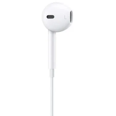 Apple EarPods avec connecteur Lightning Blanc - Écouteurs intra-auriculaires avec télécommande pour iPhone, iPad - Son haute qualité