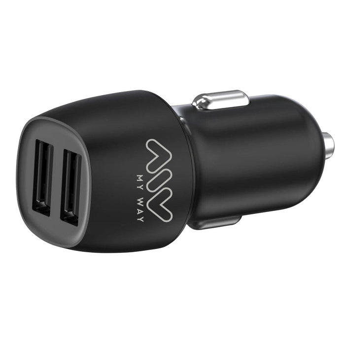 Chargeur de voiture Myway Noir 15 W