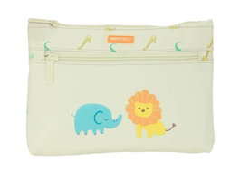 Safta Trousse d'écolier Selva Jungle Beige