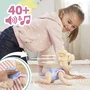 Baby Alive Harper Hugs Marche à 4 Pattes - Poupée électronique interactive de 27 cm qui marche, cheveux blonds - Jouet pour enfant fille et garçon à partir de 3 ans