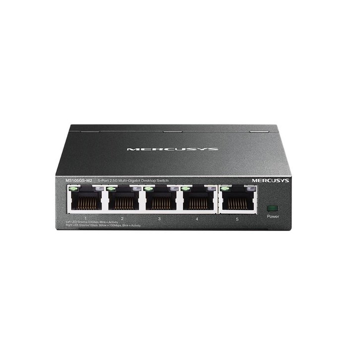 Mercusys MS105GS-M2 Switch Multi-Gigabit 5 ports 2.5G Mercusys MS105GS-M2 Switch Multi-Gigabit 5 ports 2.5G