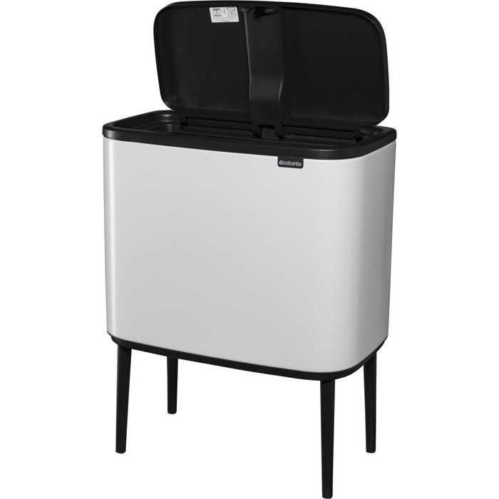 Brabantia Bo Touch Bin blanc 3 x 11 L
