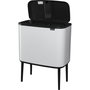 Brabantia Bo Touch Bin blanc 3 x 11 L