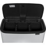 Brabantia Bo Touch Bin blanc 3 x 11 L