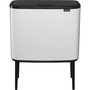 Brabantia Bo Touch Bin blanc 3 x 11 L