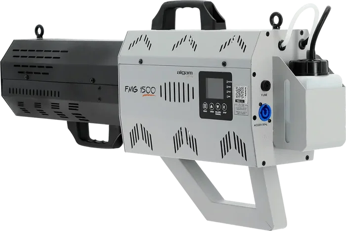 Algamlight Machine à Fumée Portable RGB 1500W - LED RGBA 48W, Réservoir 0.5L