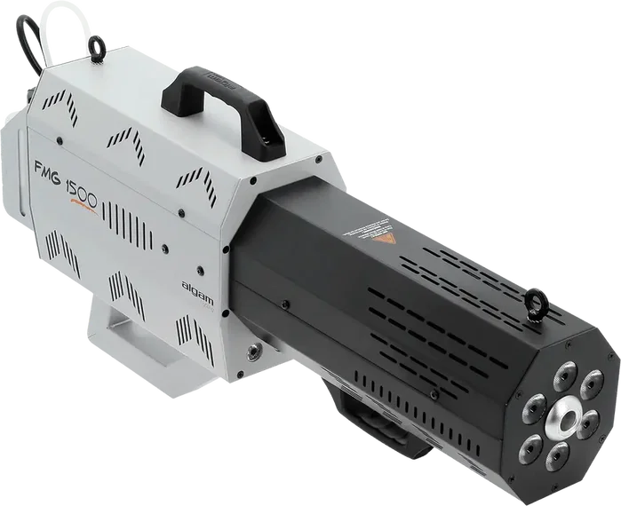 Algamlight Machine à Fumée Portable RGB 1500W - LED RGBA 48W, Réservoir 0.5L