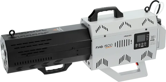 Algamlight Machine à Fumée Portable RGB 1500W - LED RGBA 48W, Réservoir 0.5L