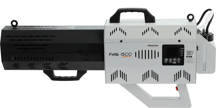 Algamlight Machine à Fumée Portable RGB 1500W - LED RGBA 48W, Réservoir 0.5L