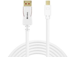 Sandberg DP-MiniDP 1.4 Câble DisplayPort vers Mini DisplayPort 8K 60Hz 4K 120Hz HDR 2 mètres