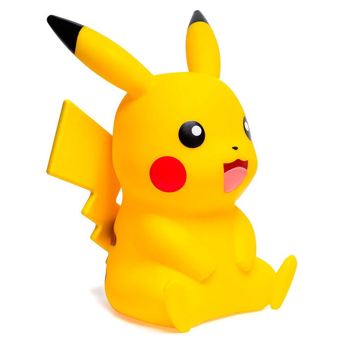 TEKNOFUN Lampe LED 3D Pikachu Pokémon 40cm sans fil avec interrupteur ON/OFF