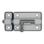 Loquet de porte EDM 85521 Blanc 50 mm
