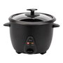 Jata Hogar Cuiseur à riz électrique 900 W 2,2 L noir Ø29 x 29 cm avec vitre trempée et antiadhésif
