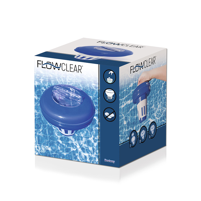 Bestway 58071 Distributeur de Chlore Taille Moyenne pour Piscine et Jardin