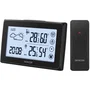 Sencor SWS 2850 Station Météo sans Fil avec Capteur, Noir