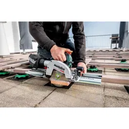 Metabo Rail de Guidage KFS 44 pour Scies Circulaires, Compatible KS 18 LTX 66 BL, KS 18 LTX 57, KS 66 FS, KS 85 FS - Coupes en Biais jusqu'à 60°