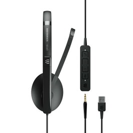 EPOS ADAPT 100 Series casque supra-auriculaire filaire USB et jack 3,5 mm noir