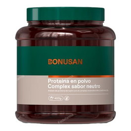 Bonusan Proteina Complex Neutro 500 Gr Protéine de lactosérum isolée pour réparation musculaire